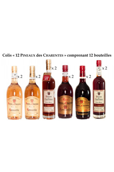 Colis "12 Pineaux des Charentes"